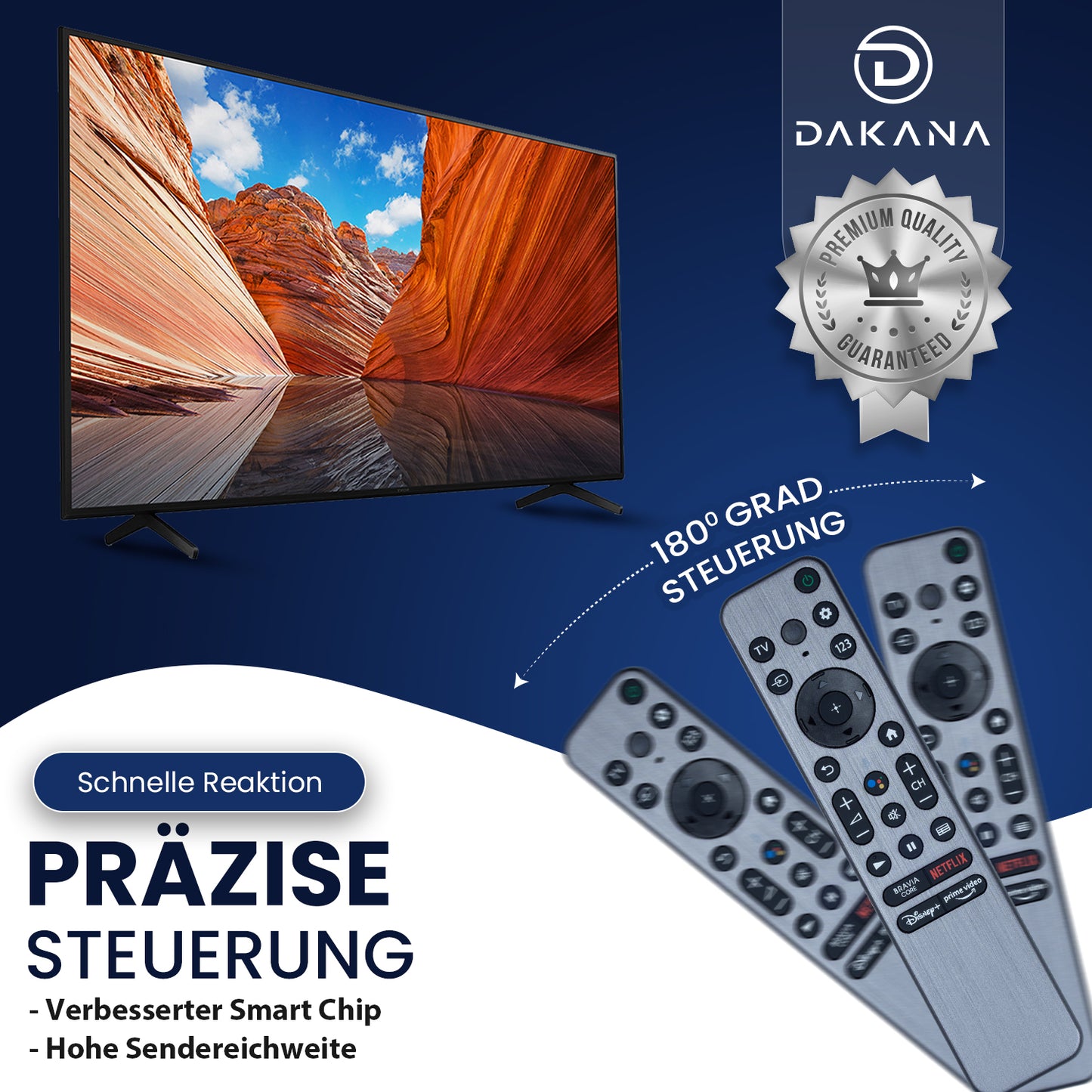 Dakana Ferbedienung für Sony RMF-TX900U