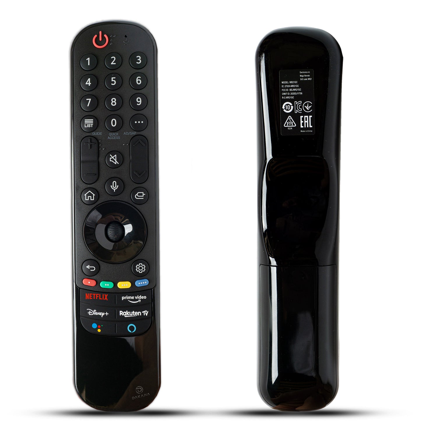 Dakana Fernbedienung für LG MRGC21