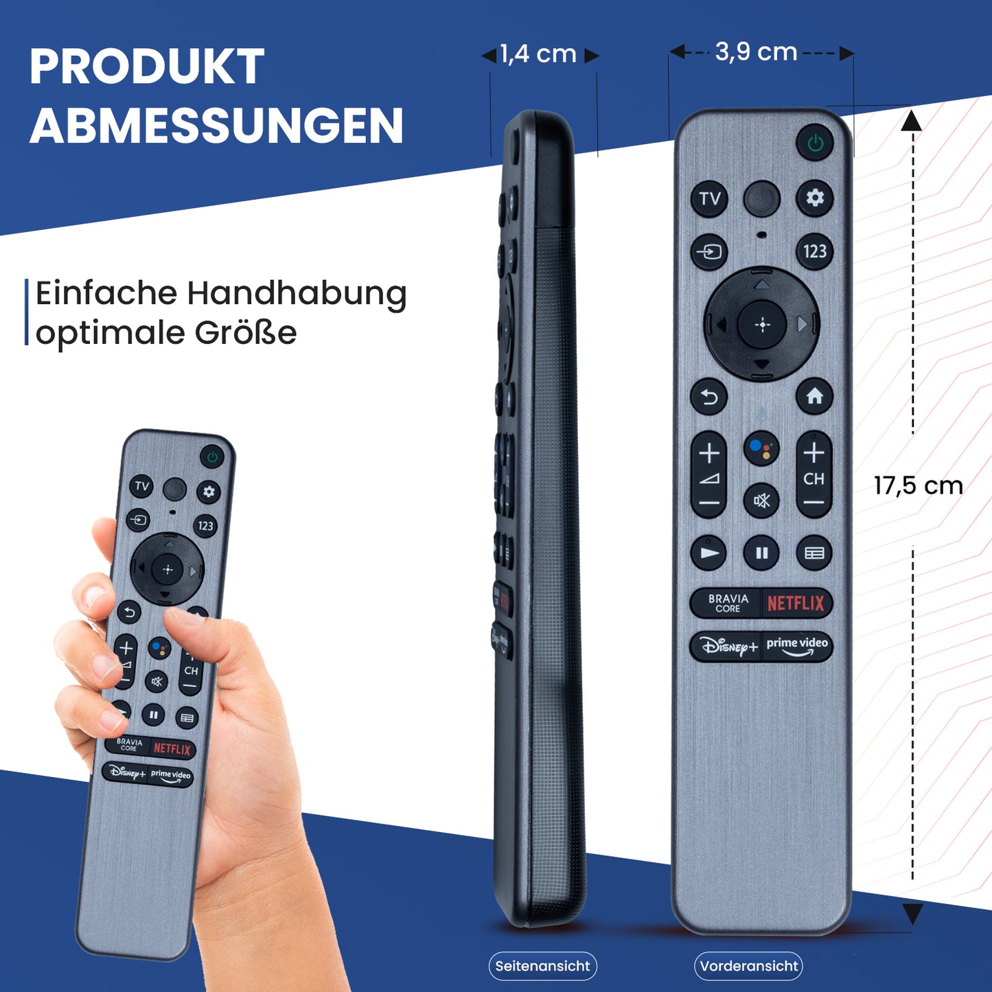 Dakana Ferbedienung für Sony RMF-TX900U