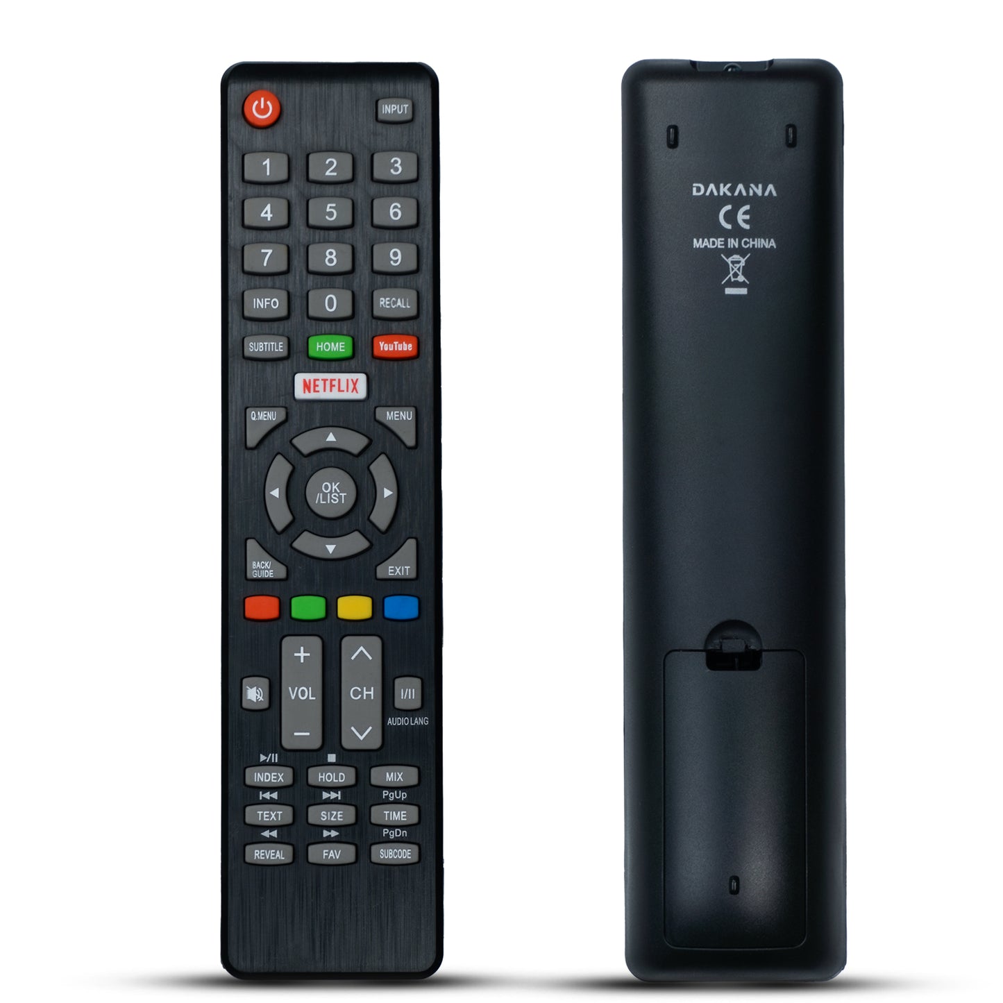 Dakana Fernbedienung für Dyon Smart & Movie Smart TV-Modelle (Typ 16)