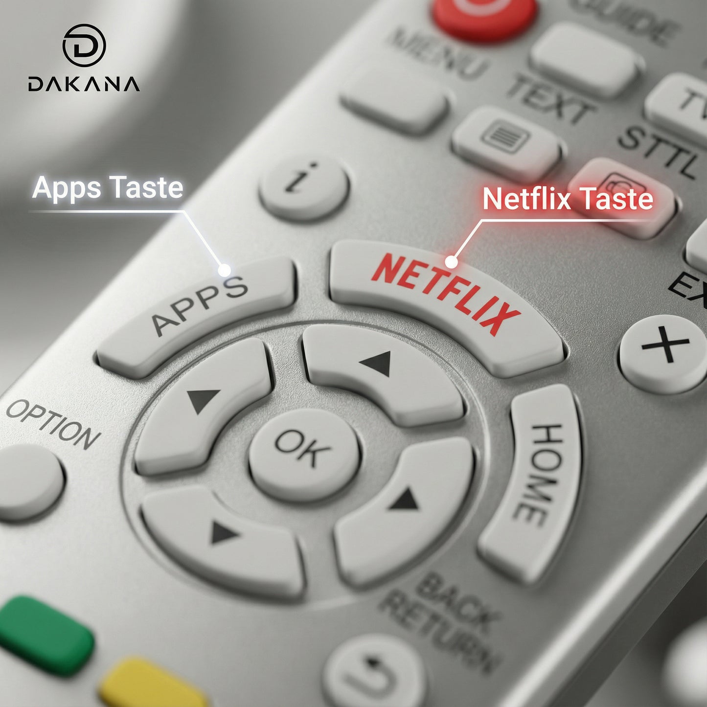 Dakana Fernbedienung für Panasonic N2QAYB001010